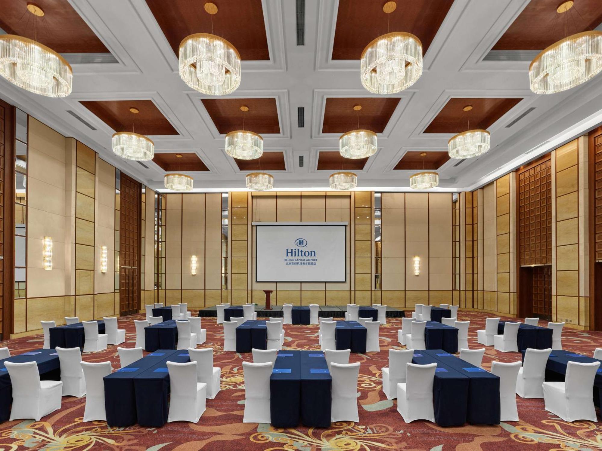 Hilton Beijing Capital Airport Otel Shunyi Dış mekan fotoğraf