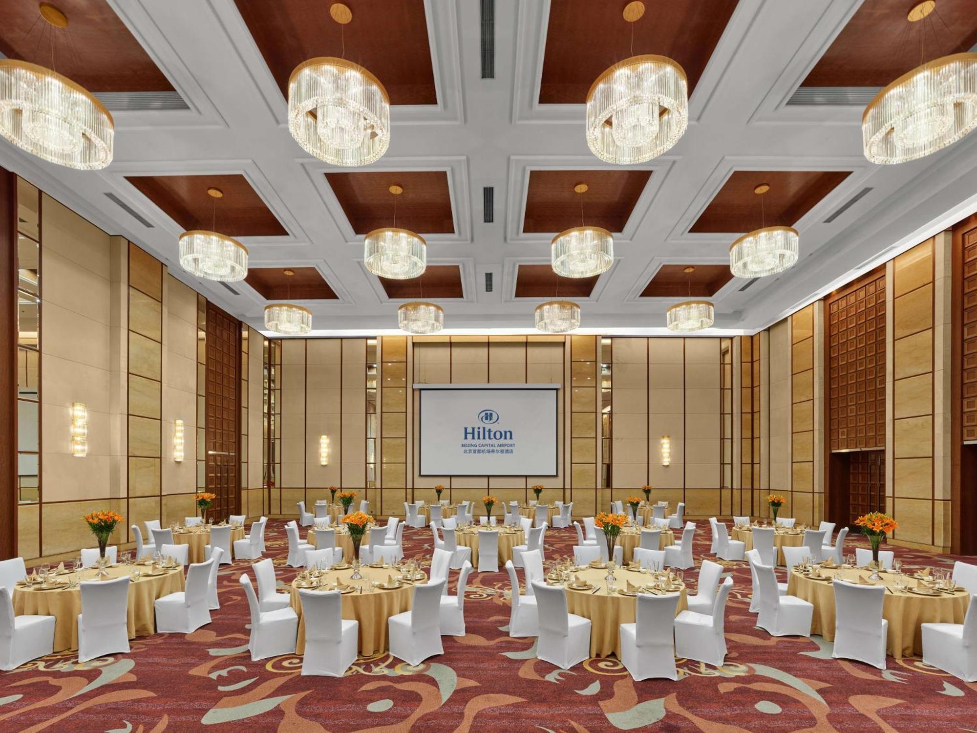 Hilton Beijing Capital Airport Otel Shunyi Dış mekan fotoğraf