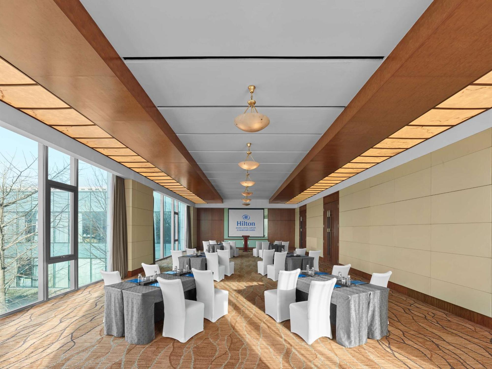 Hilton Beijing Capital Airport Otel Shunyi Dış mekan fotoğraf