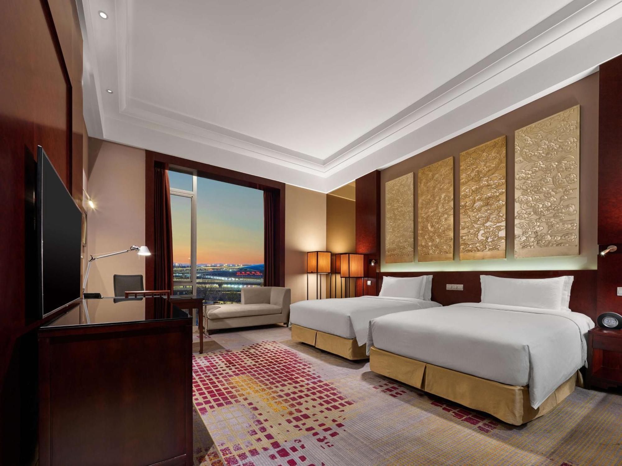 Hilton Beijing Capital Airport Otel Shunyi Dış mekan fotoğraf