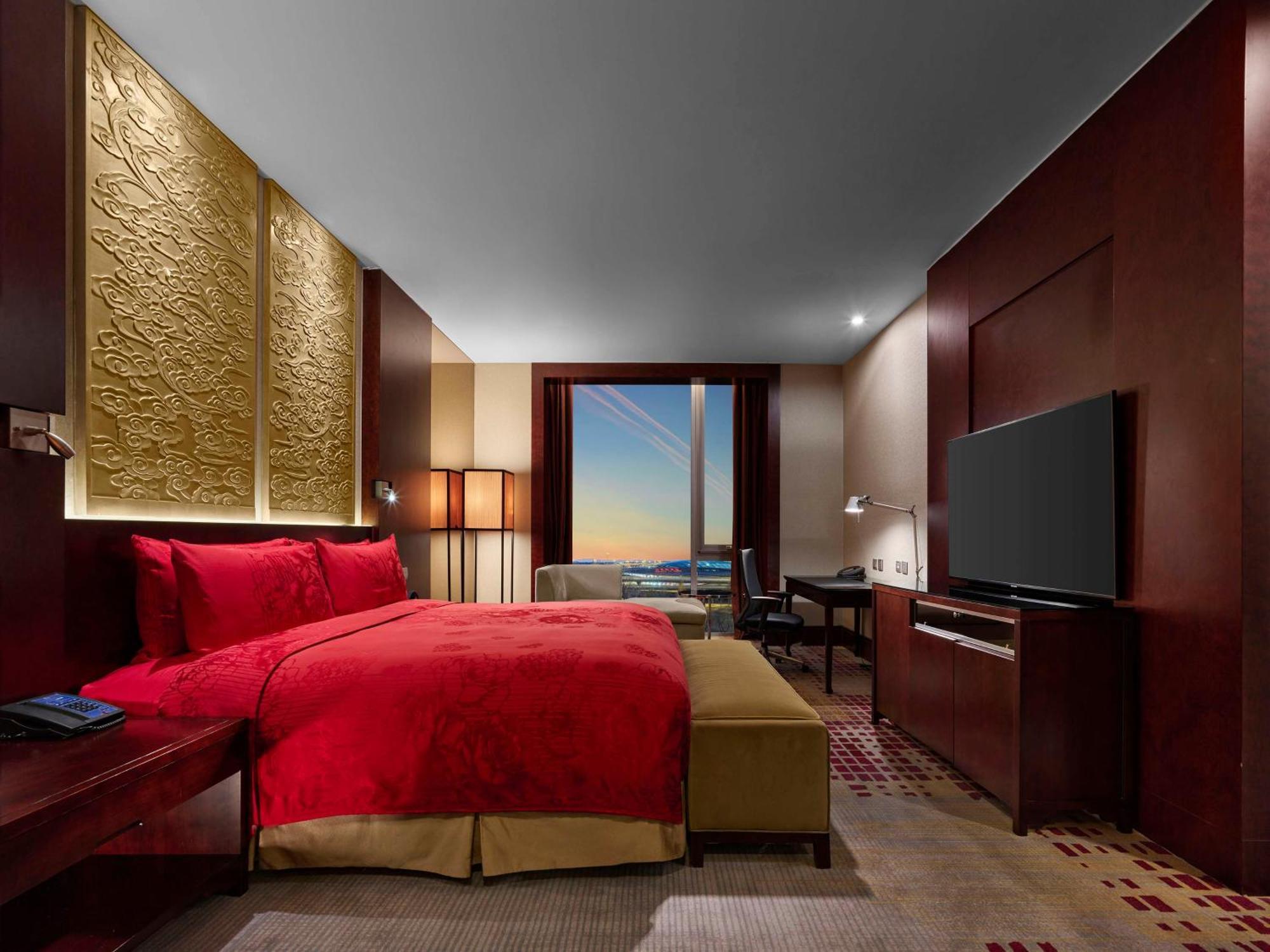 Hilton Beijing Capital Airport Otel Shunyi Dış mekan fotoğraf