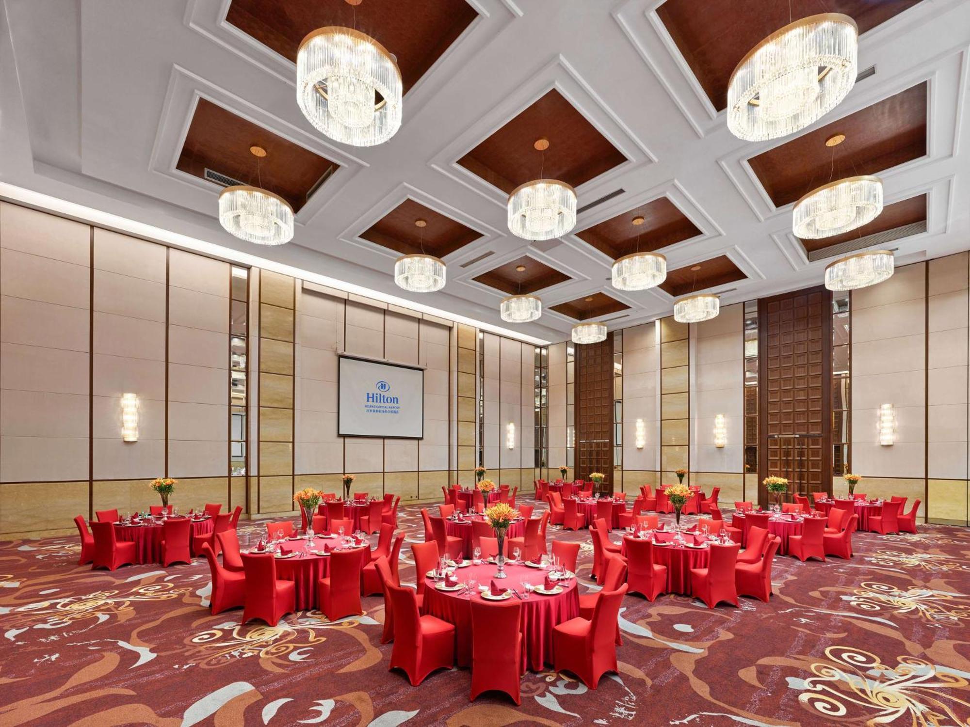 Hilton Beijing Capital Airport Otel Shunyi Dış mekan fotoğraf